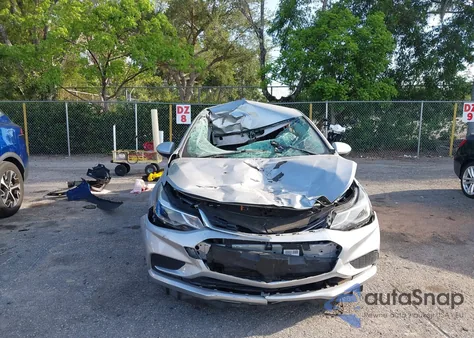 2018 Chevrolet Cruze Lt Auto z USA, uszkodzony, nr VIN 1G1BE5SM7J7154231